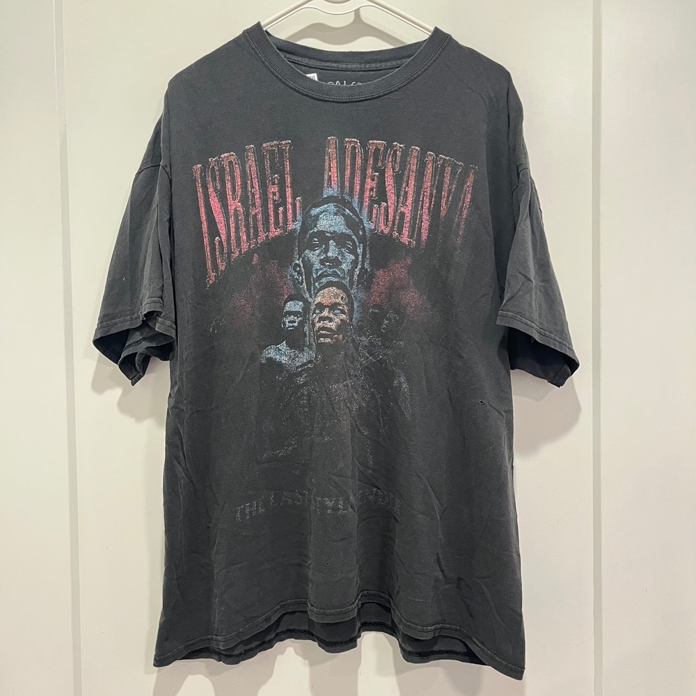 Goat Crew x Engage Israel Adesanya The Last Stylebender Graphic T-Shirt XL Black